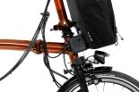 Brompton Electric P Line 4-Gang Flame Lacquer Hoher Lenker