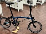 Brompton Explore Ocean Blue/Schwarz Tiefer Lenker