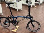 Brompton Explore Ocean Blue Blau Tiefer Lenker