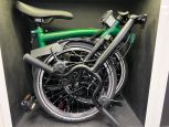 Brompton Explore Racing Green/schwarz Hoher Lenker