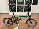 Brompton C Line Explore Racing Green/schwarz Mittlerer Lenker