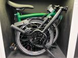 Brompton C Line Explore Racing Green/schwarz Mittlerer Lenker