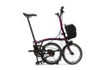 Brompton New Electric C Line (ab 13,8 kg) Amethyst Lacquer H-Lenker