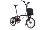 Brompton New Electric C Line (ab 13,8 kg) Amethyst Lacquer H-Lenker
