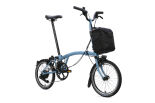 Brompton New Electric C Line (ab 13,8 kg) Cloud Metallic M-Lenker
