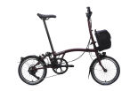 Brompton New Electric C Line (ab 13,8 kg) Plum Red H-Lenker