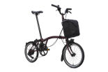 Brompton New Electric C Line (ab 13,8 kg) Plum Red M-Lenker