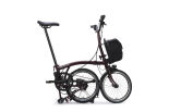Brompton New Electric C Line (ab 13,8 kg) Plum Red M-Lenker