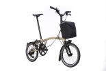 Brompton New Electric P Line (ab 12,5 kg) Dune Sand M-Lenker