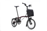 Brompton New Electric P Line (ab 12,5 kg) Plum Red H-Lenker
