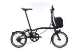 Brompton New Electric P Line (ab 12,5 kg) Plum Red H-Lenker