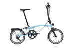 Brompton New P Line 12-Gang Cloud Metallic M-Lenker
