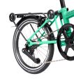 Brompton New P Line 12-Gang Palm Green Bottle S-Lenker