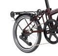 Brompton New P Line 12-Gang Red Plum Weinrot H-Lenker