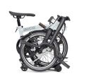 Brompton New P Line 4-Gang Lunar Ice M-Lenker