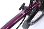 Brompton New Electric P Line (ab 12,5 kg) Amethyst Lacquer M-Lenker