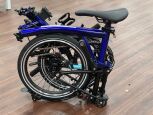 Brompton P Line Urban (4-Gang) Bolt Blue Lacquer Mittlerer Lenker