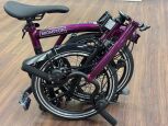 Brompton P Line 4-Gang Amethyst Lacquer Mittlerer Lenker