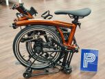 Brompton P Line Urban (4-Gang) Flame Lacquer Hoher Lenker