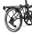 Brompton New P Line 4-Gang Matt Black M-Lenker