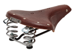 Brooks B67 Leder Sattel mit Federung breit Braun