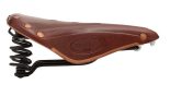 Brooks Flyer Spezial Leder Sattel mit Federung Braun