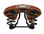 Brooks Flyer Spezial Leder Sattel mit Federung Honey