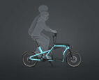 CAGO (S&E) CS100 Active Mint Blue Blau Lastenrad
