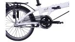 Dahon Hit i3 Faltrad 3 Gang weiß Rücktrittbremse