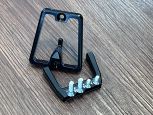 XXS Brompton Front Trägerblock Skeleton schwarz Aluminium