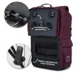 otinga Flip V3 Urban Aubergine Rot Fahrradtasche