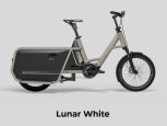 QiO Long CLAx mit Federgabel Lunar White - Matt Finish